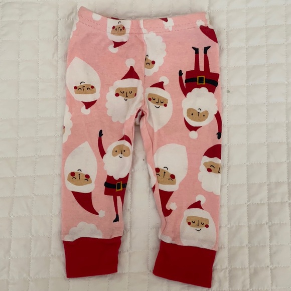 Carter's Other - Santa leggings Sz 6 months